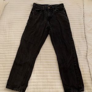 boohoo / denim jeans in black / us size 2